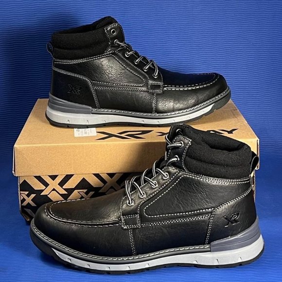 XRay Shoes Mens Xray Footwear Icehouse Black Work Boots Size 95